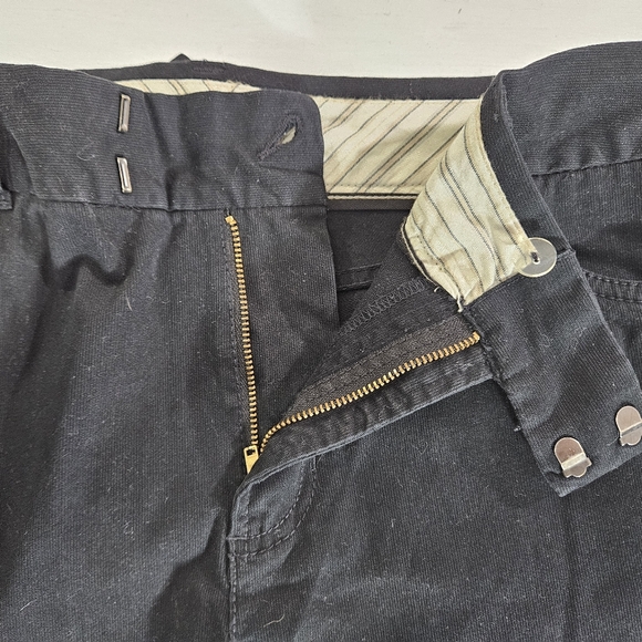 NWT Liz Claiborne Audra black corduroy flare leg pants women's size 14 - Picture 8 of 11